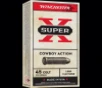 Winchester USA45CB Super-X Cowboy Action  45 Colt  LC  250 Gr Lead Flat Nose  LFN  50 rd Box