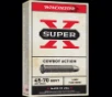 Winchester Ammo X4570CB Super-X  45-70 Gov 405 gr Lead Flat Nose  LFN  20 Bx  10 Cs