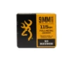 Browning B191800093 Training   Practice 9mm 115 Gr FMJ 50 rd Box