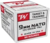 WINCHESTER W9NATO50 9MM 124 FMJ 50RD