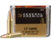 Federal P770 Premium V- Shok 17 HMR 17 gr Speer TNT Jacketed Hollow Point  JHP  50 Bx  60 Cs