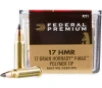 Federal P771 Premium V- Shok 17 HMR 17 gr Hornady V-Max  VMX  50 Bx  60 Cs