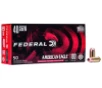 Federal AE40N1 American Eagle Indoor Range Training  IRT  40 S W 180 gr Total Metal Jacket  TMJ  50 Bx  20 Cs