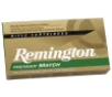 Remington Ammunition RM308W7 Premier Match 308 Win 168 gr Boat Tail Hollow Point  BTHP  20 Bx  10 Cs