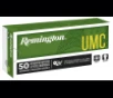 Remington Ammunition 23728 UMC 9mm 115 Gr Full Metal Jacket  FMJ  50rds