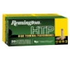 Remington Ammunition RTP45AP2A HTP  45 ACP 185 gr Jacketed Hollow Point  JHP  20 Bx  25 Cs