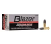 CCI 0021 Blazer High Velocity 22 LR 40 gr Lead Round Nose  LRN  50 Bx  100 Cs