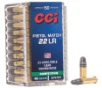 CCI 0051 Competition Pistol Match  22 LR 40 Gr Lead Round Nose  LRN  50 rd Box
