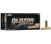 CCI 5207 Blazer Brass 357 Mag 158 gr Jacketed Hollow Point  JHP  50 Bx  20 Cs