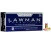 Speer Ammo 54232 Lawman Clean Fire 357 Sig 125 gr Total Metal Jacket  TMJ  50 Bx  20 Cs