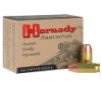 Handgun shooters looking for supreme accuracy and maximum knock down power have come to rely on Hornady Custom pistol ammo  loaded with either the famous Hornady XTP  Extreme Terminal Performance  bullet  Every round of Hornady Custom ammunition is hand i