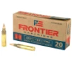 Frontier Cartridge FR100 Rifle 223 Rem 55 gr Full Metal Jacket  FMJ  Ammunition 20 rd BOX