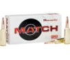 Hornady 82180 Match  300 Win Mag 195 gr Extremely Low Drag-Match Rifle Ammunition 20 Rd BOX