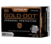 Speer Gold Dot 9mm  147gr Hollow Point  20rd Box