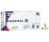 Federal TP380VHP1 Train   Protect  380 ACP 85 gr Jacketed Hollow Point  JHP  50 Bx  10 Cs