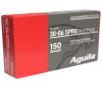 Aguila 8108AG 30-06 Springfield 150 gr Soft Point InterLock Boat Tail Soft Point 20 Per Box  10 Case