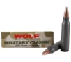 Wolf Military Classic  223rem Non-Corrosive  55gr FMJ  20rd Box
