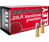 ELEY PRECISION 22LR 40GR  SEMI AUTO BENCHREST 50 PACK