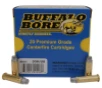 Buffalo Bore Ammunition 20H 20 Outdoorsman  38 Special  P 158 gr Hard Cast  HC  20 Bx  12 Cs
