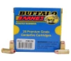 Buffalo Bore Ammunition 23E 20 Standard Pressure Lead-Free 40 S W 140 gr Barnes TAC-XP Lead Free 20 Bx  12 Cs