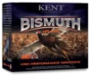 Kent Cartridge B12W364 Bismuth Waterfowl 12 Gauge 2 75 1 1 4 oz 4 Shot 25 Bx  10 Cs