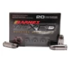 Barnes Bullets 21555 TAC-XPD  45 ACP  P 185 gr Barnes TAC-XP Lead Free 20 Bx  10 Cs