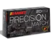 Barnes Bullets 0814 Precision Match  6mm Creedmoor 112 gr OTM Boat Tail 20 Bx  10 Cs