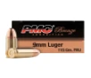 PMC 9ABP Bronze Battle Pack 9mm Luger 115 gr Full Metal Jacket  FMJ  300 Bx  3 Cs
