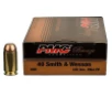 PMC 40DBP Bronze Battle Pack 40 S W 165 Gr Full Metal Jacket  FMJ  300rds