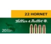 Sellier   Bellot SB22HB Rifle  22 Hornet 45 gr Soft Point  SP  20 Bx  90 Cs