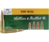 S B AMMO  308 WINCHESTER 180GR  FMJ 20-PACK