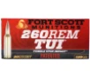 Fort Scott Munitions 260 REM 130 gr Tumble Upon Impact  TUI  20rd Box