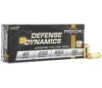 Fiocchi 45T500 Defense Dynamics  45 ACP 230 Gr JHP 50rds