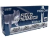 FIOCCHI AMO 222 REM 50GR VMAX 20-RD   10 BOXES PER CASE  