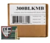 Fiocchi Extrema 300 Blackout 220 gr Sierra MatchKing Boat-Tail Hollow Point  BTHP  Subsonic Ammunition 500rd Case