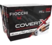 Fiocchi 38CCWA CovertX  38Special  P 125gr Jacketed Hollow Point 20 Per Box 10 Case
