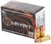 Wilson Combat LA9115CF   9mm 115gr 20 Per Box 10 Case