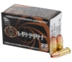Wilson Combat LA9115ME   9mm P 115gr 20 Per Box 10 Case