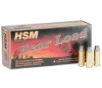 HSM 458SOCOM1N Bear Load  458 SOCOM 350 gr Jacketed Flat Point  JFP  20 Bx  25 Cs
