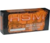 HSM AMMO RMFG 223 52GR MATCH HPBT 50RD 20BX CS