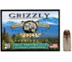 Grizzly Ammo GC9 P CM9   9mm P 115gr Jacketed Hollow Point 20 Per Box 10 Case