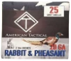 AMERICAN TACTICAL 20G GAME LOAD  4 1OZ 2 75 25RD BX 250RD CASE