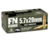 FN 10700032 GUNR SS201 5 7x28mm 40 Gr Full Metal Jacket  FMJ  50rds