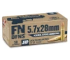FN 10700030 DFNS SS200 5 7x28mm 30 Gr Jacketed Hollow Point  JHP  50rds