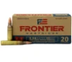 Frontier Cartridge FR240 Rifle  5 56x45mm NATO 55 gr Hollow Point Match 20 Box