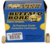 Buffalo Bore Ammunition 23A 20 Heavy  40 S W  P 155 gr Jacketed Hollow Point  JHP  20 Bx  12 Cs