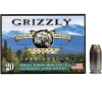 Grizzly Ammo GC4SW4   40S W 180gr Jacketed Hollow Point 20 Per Box 10 Case