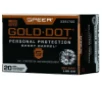 Speer Ammo 23917GD Gold Dot Personal Protection 357 Mag 135 gr Hollow Point  HP  20 Bx  10 Cs