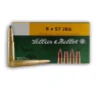 Sellier   Bellot SB857JRSA Rifle  8x57mm JRS 196 gr Soft Point Cut-Through Edge  SPCE  20 Bx  20 Cs