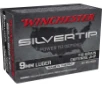 Winchester Silvertip 9mm  115gr Defense JHP  20rd Box